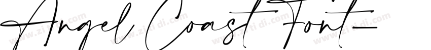Angel Coast Font字体转换
